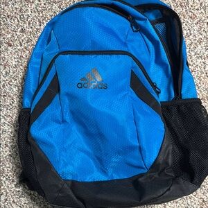 Adidas Blue and Black Men's Backpack